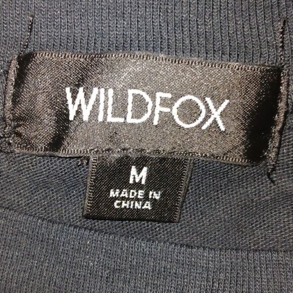 Wildfox Easy Does It Keke Crewneck T-shirt Jet Black - Picture 5 of 6